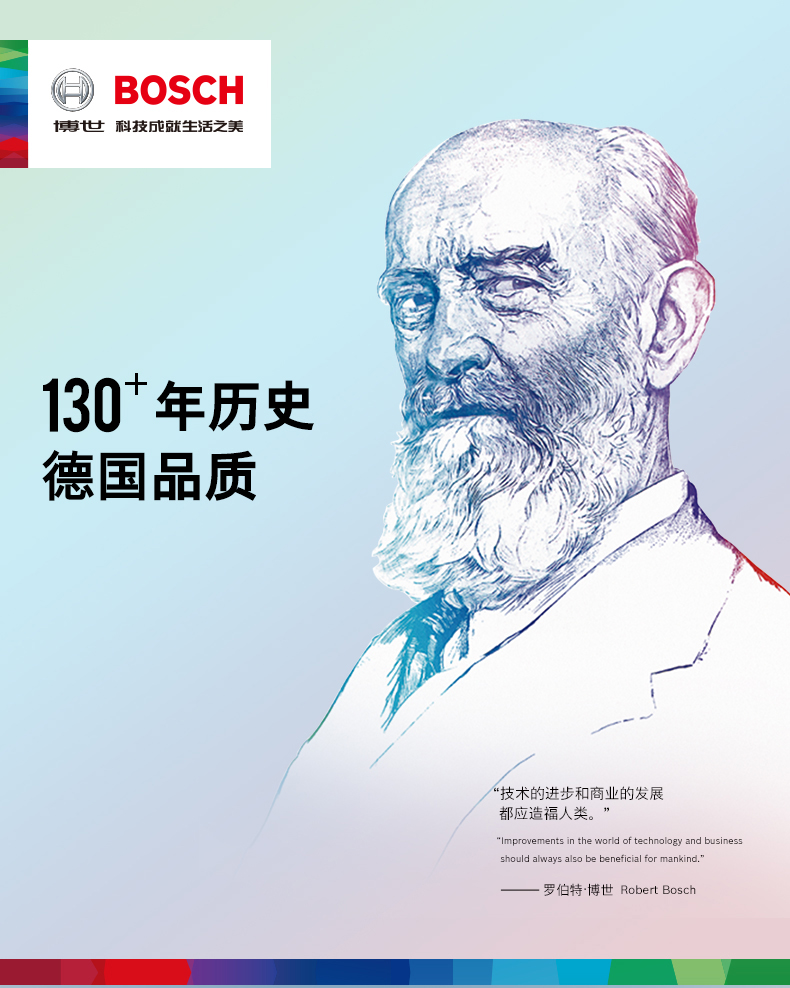 德国博世（BOSCH）EL600B智能锁3D人脸识别指纹锁密码家用防盗门锁电子锁 纳米黑(图1)